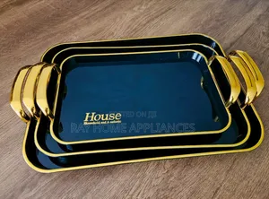 3 Pieces Acrylic Breakfast Trays
Big Size
