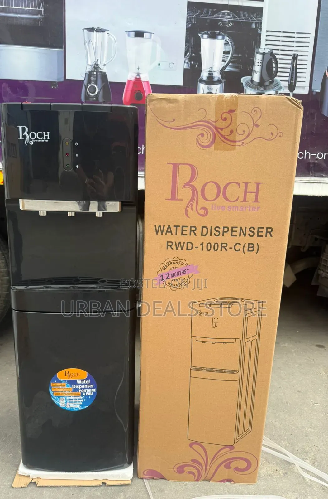 Roch 3-Tap Water Dispenser With Compressor