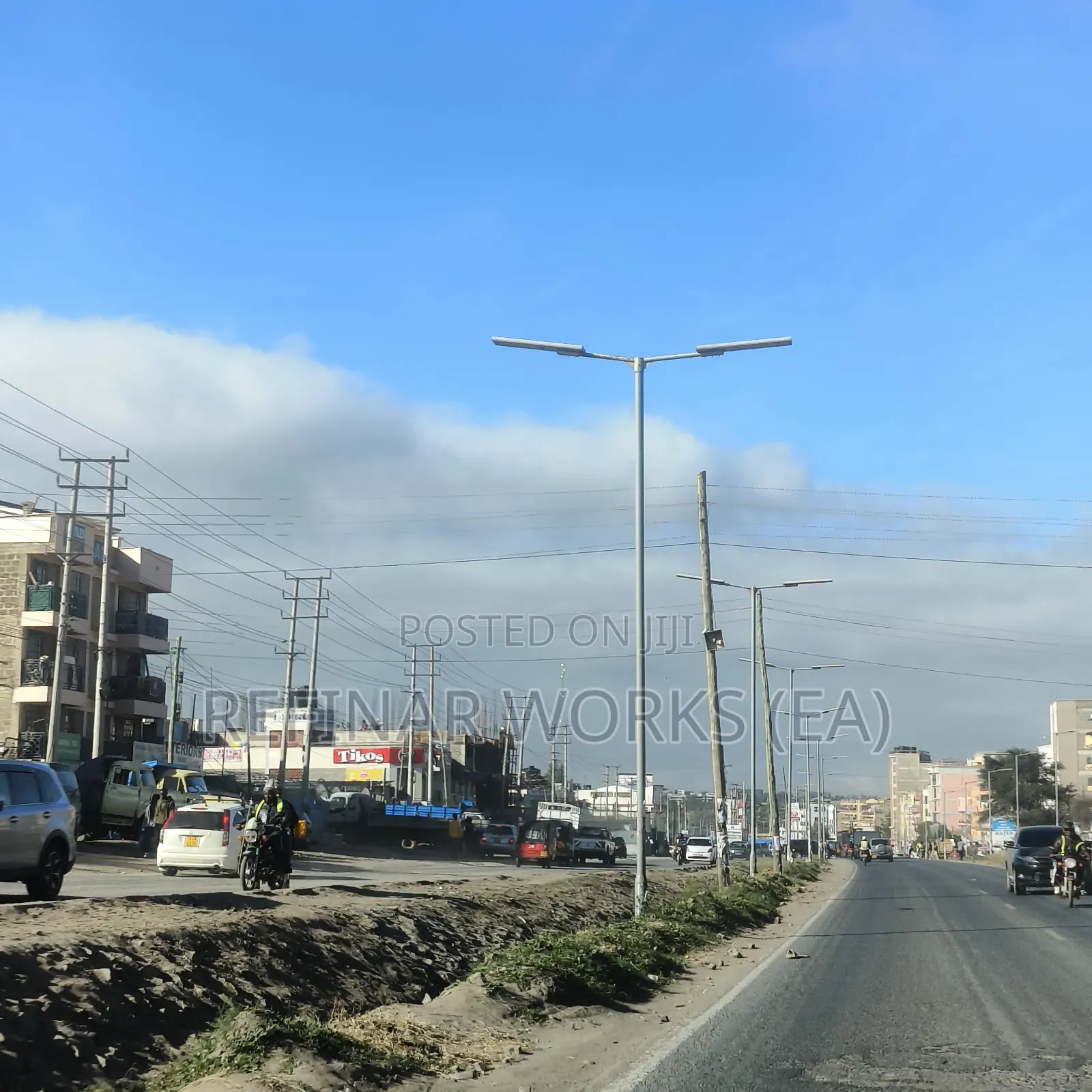 Made-to-Order Steel Lighting Poles and High Masts