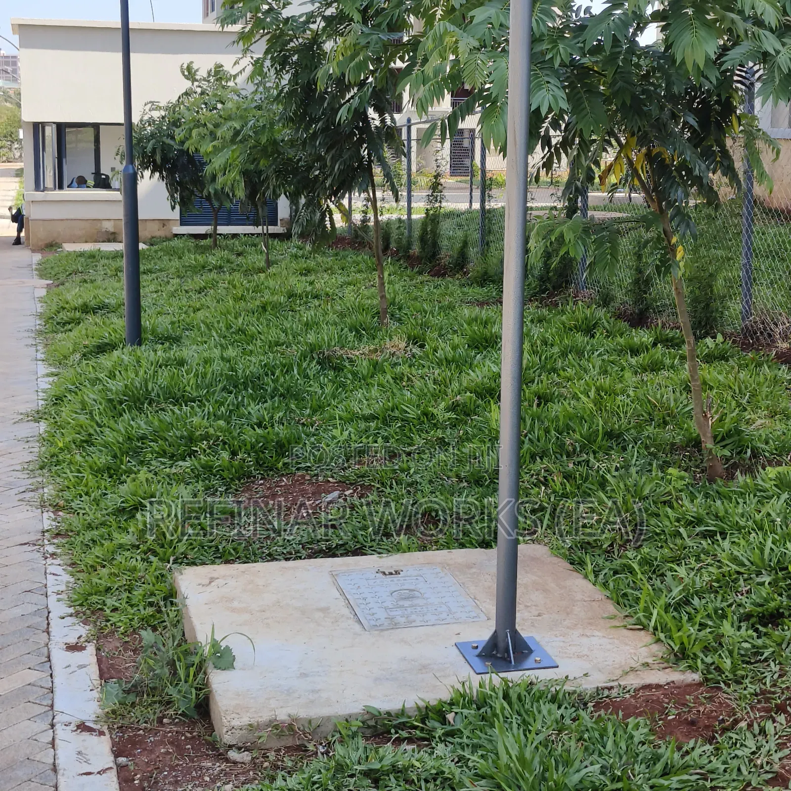 Made-to-Order Steel Lighting Poles and High Masts