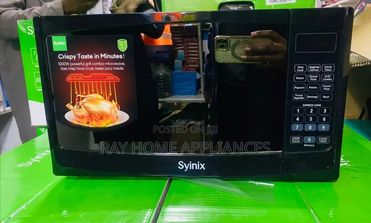 Syinix Digital Microwave With Grill