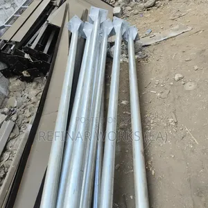 Made-to-Order Steel Lighting Poles and High Masts