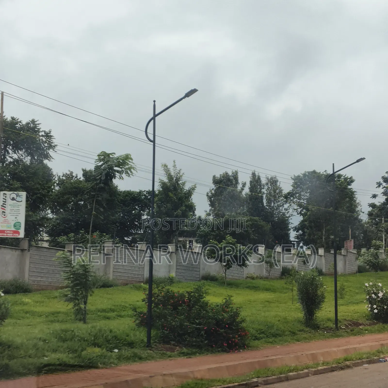 Made-to-Order Steel Lighting Poles and High Masts