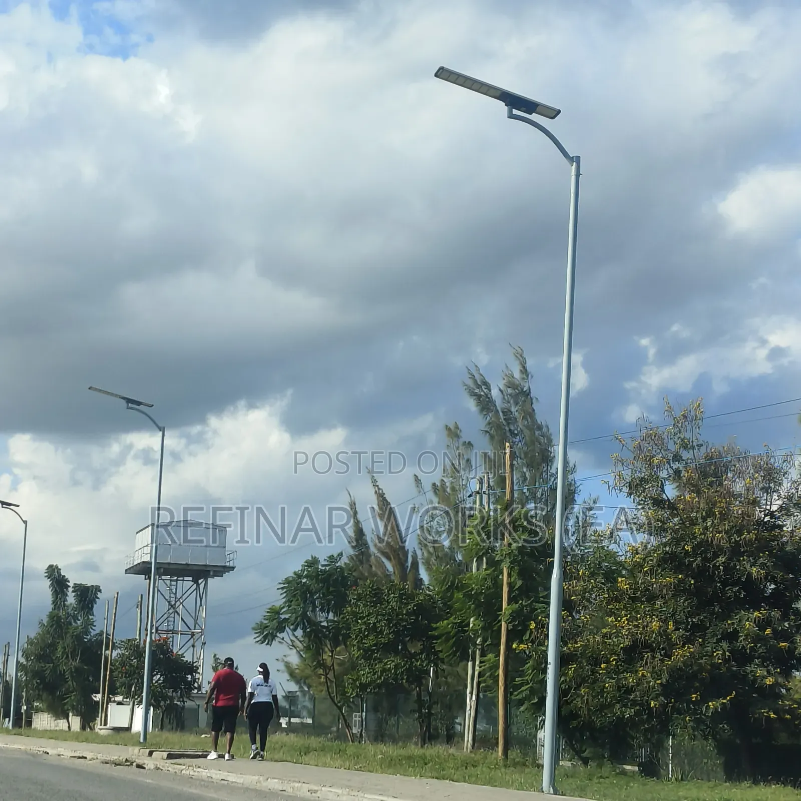 Made-to-Order Steel Lighting Poles and High Masts