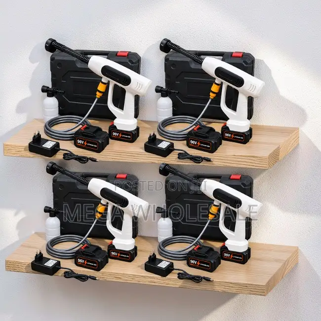 Portable Powerful Cordless POWERFUL High Pressure Car Washer Gun