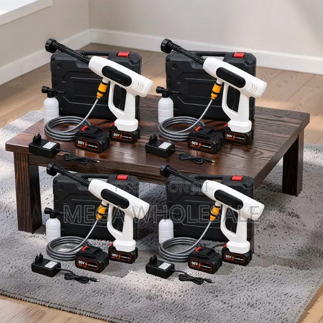 Portable Powerful Cordless POWERFUL High Pressure Car Washer Gun