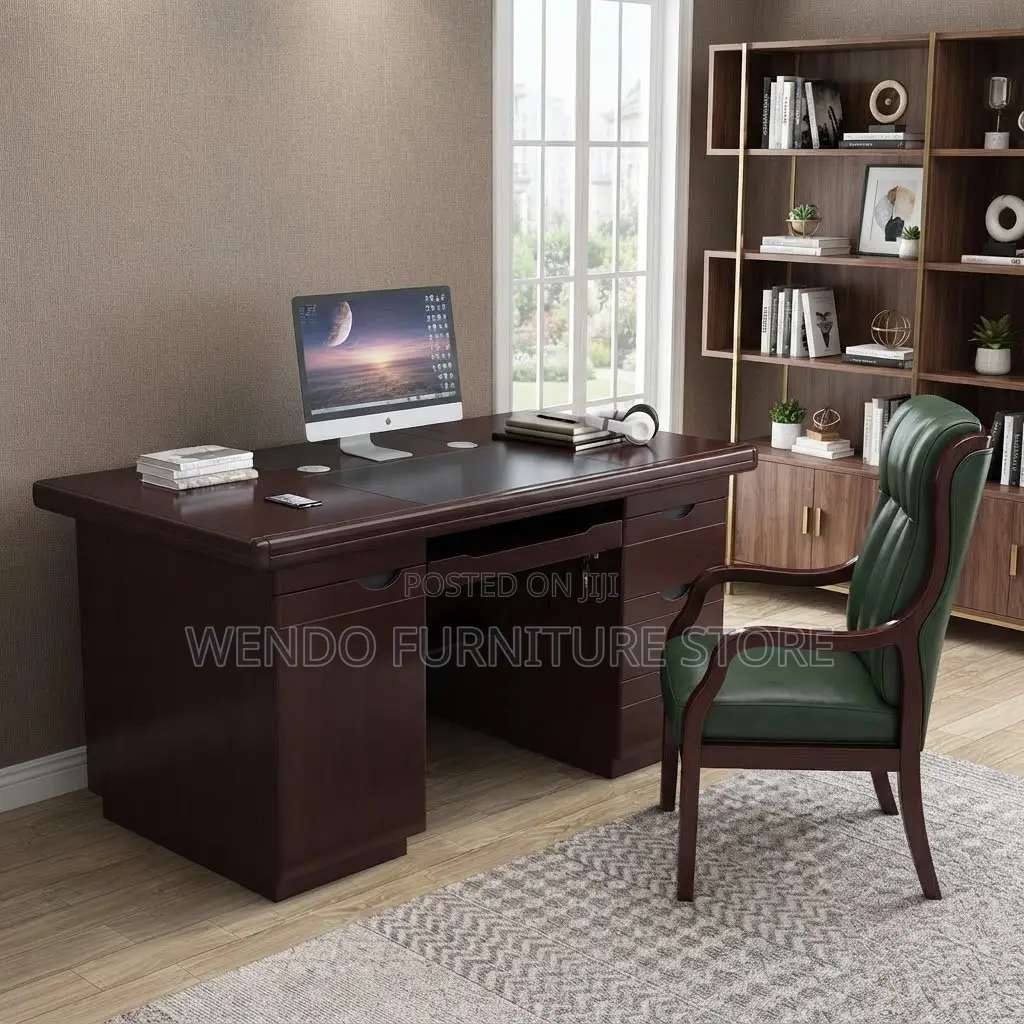 Office Desk; Office 1200MM Mahogany Executive Desk