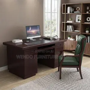 Office Desk; Office 1200MM Mahogany Executive Desk