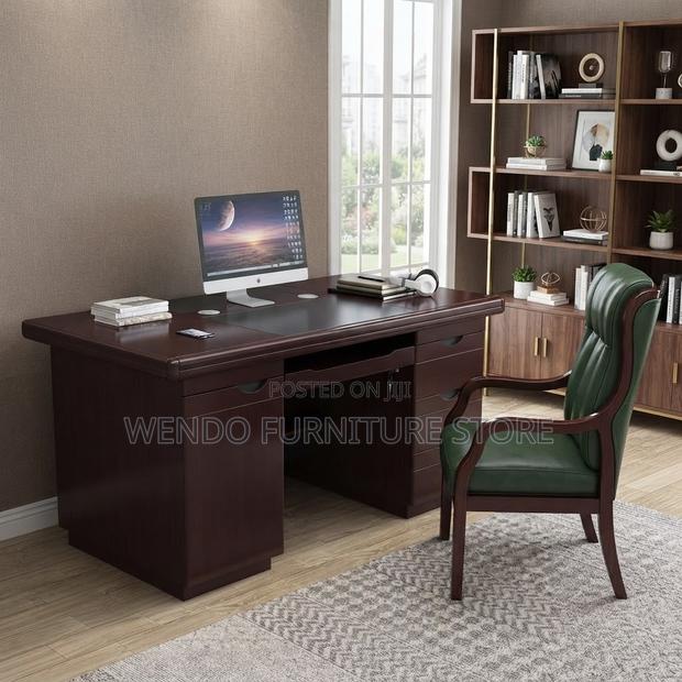 Office Desk; Office 1200MM Mahogany Executive Desk
