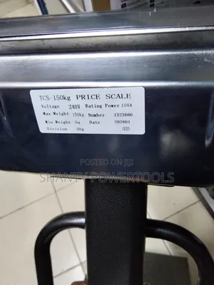 Quality Weighing Scale 150kg /240v