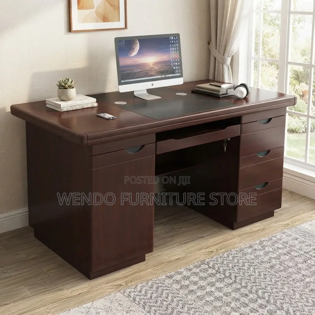 Office Desk; Office 1200MM Mahogany Executive Desk