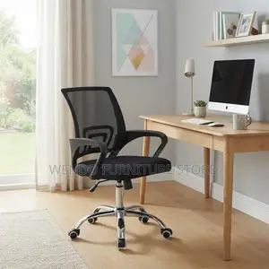Office Chairs; Mesh Mid Backrest Clerical Home Sturdy Seat