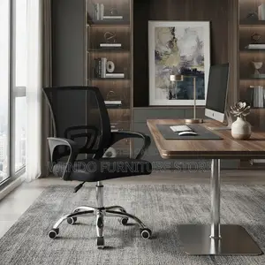 Office Chairs; Mesh Mid Backrest Clerical Home Sturdy Seat
