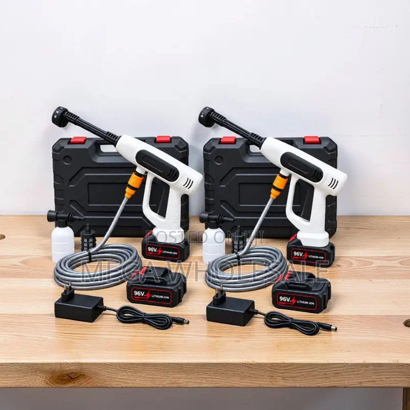 Portable Top Quality Cordless POWERFUL High Pressure Car Washer Gun