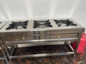 Stainless Steel Cast Grilled 3 Burner Gas Cooker