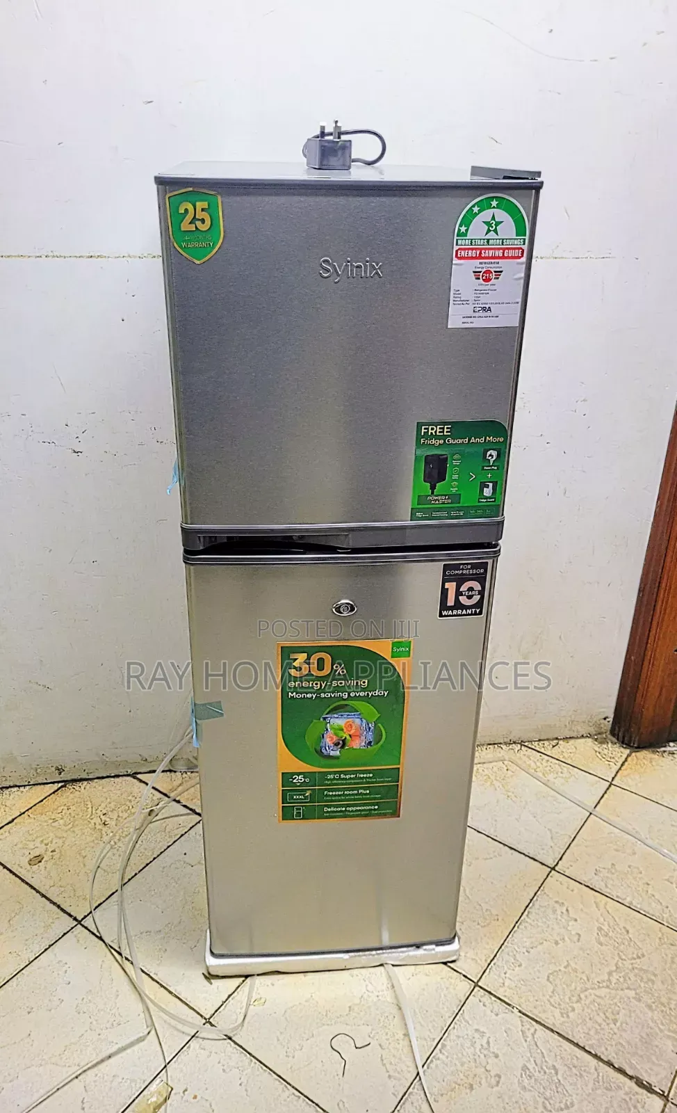 137litres Double Door Refrigerator