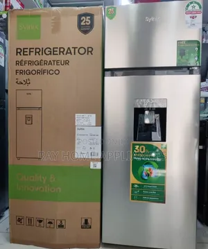 257litres Double Door Refrigerator With Water Dispenser