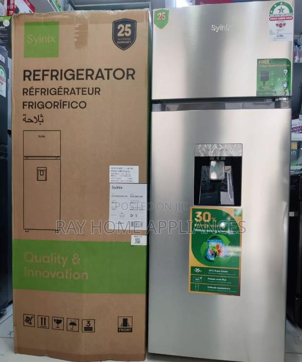 257litres Double Door Refrigerator With Water Dispenser