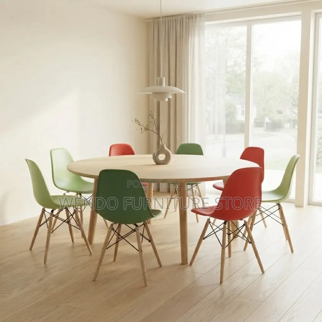 Dining Chairs; Colored Dining Eames Chairs