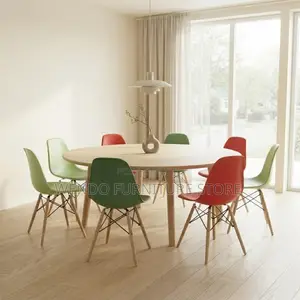 Dining Chairs; Colored Dining Eames Chairs
