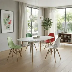 Dining Chairs; Colored Dining Eames Chairs