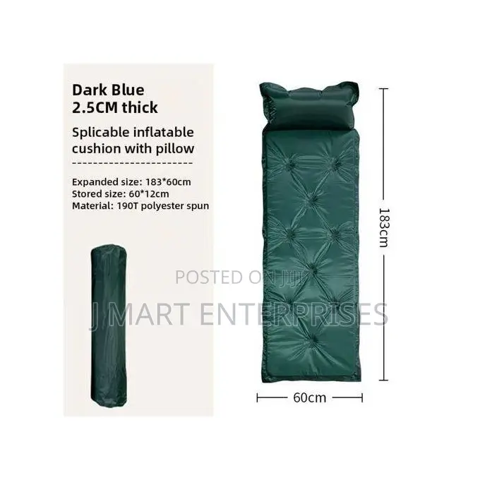 Camping-Sleeping Pad,Camping Air Bed Pad, Self Inflating