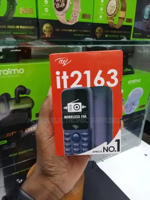 New Itel it2163 Black