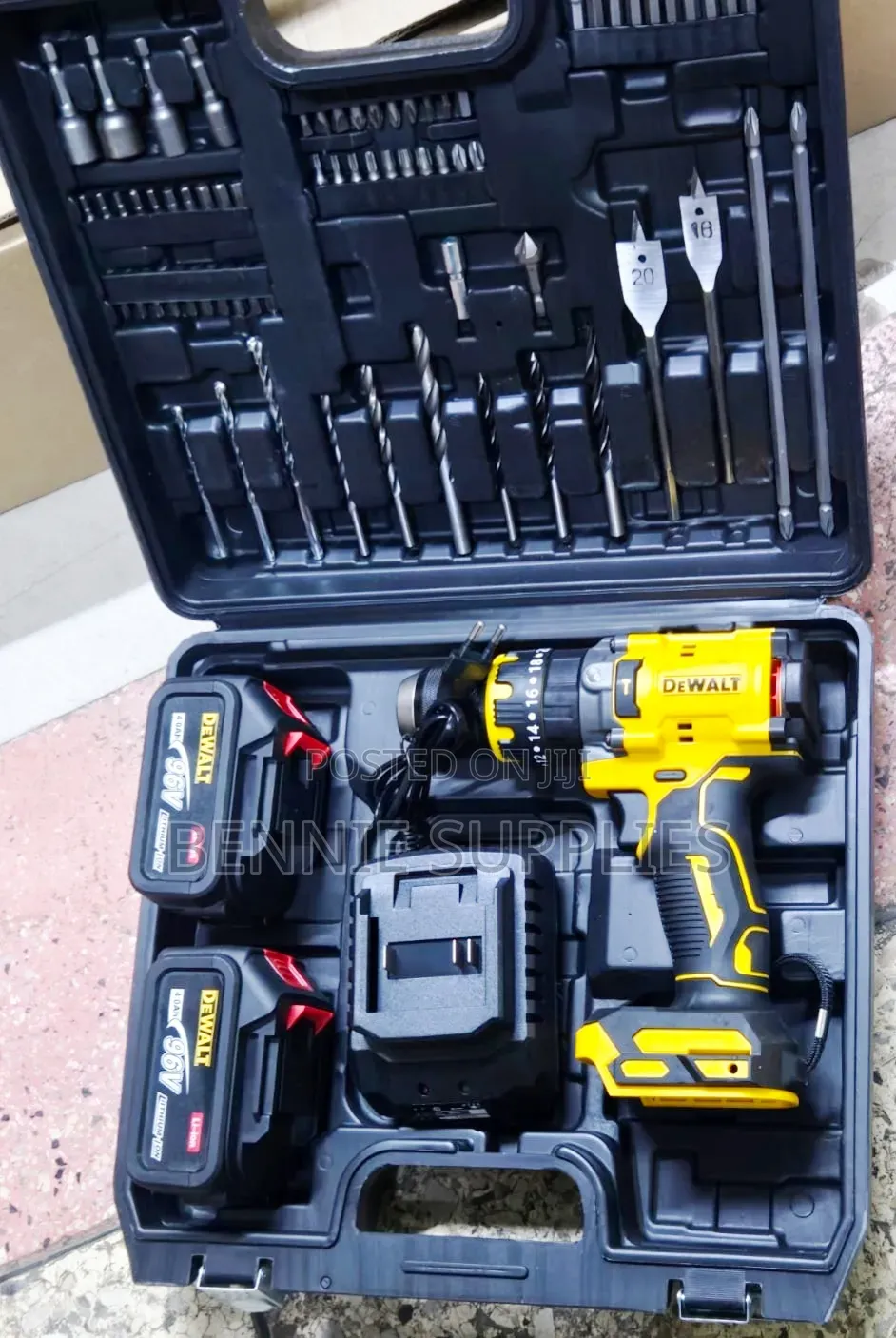 96v Dewalt Brushless Cordless Drill With Impact Function