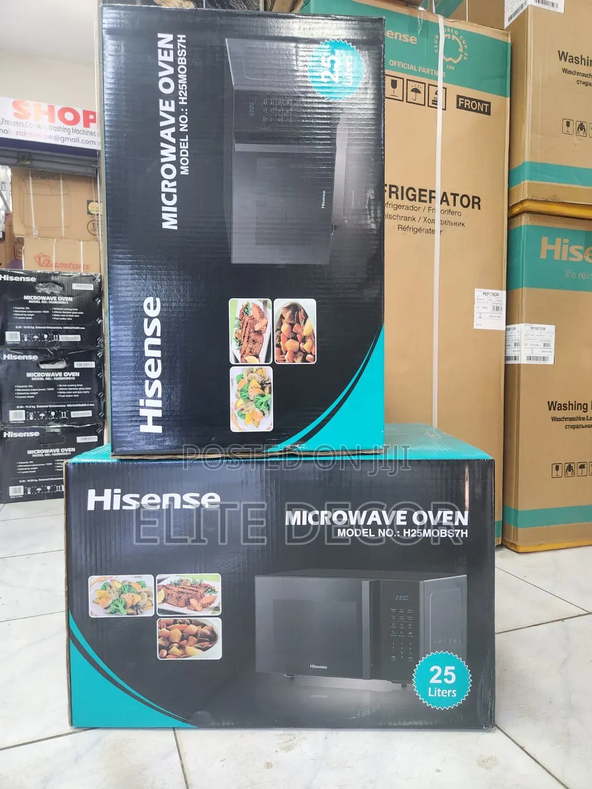 Hisense 25L Microwave Oven – Black | Modern & Powerful