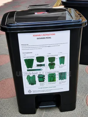 50 Litres Kenpoly Pedal Bin – Long Lasting Quality