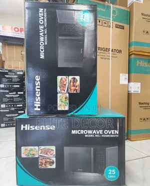 Hisense 25L Microwave Oven – Black | Modern & Powerful