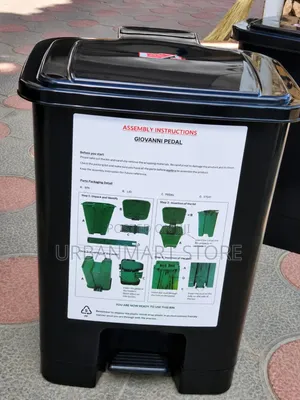 50L Pedal Waste Bin – Kenpoly Durable Quality