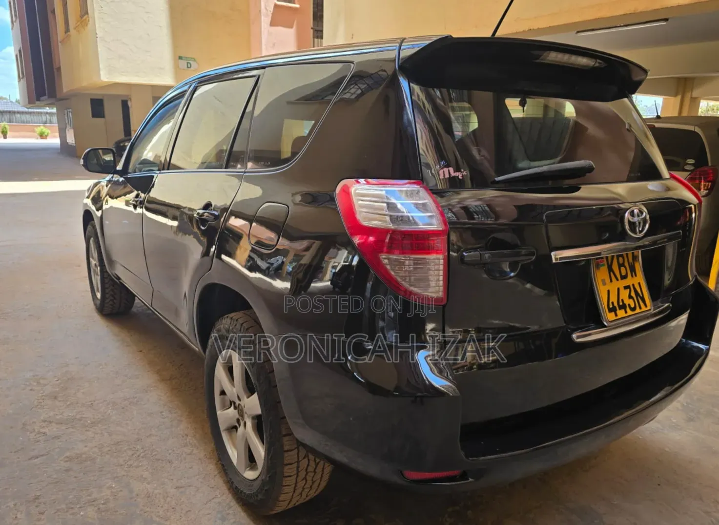 Toyota Vanguard 2007 Black