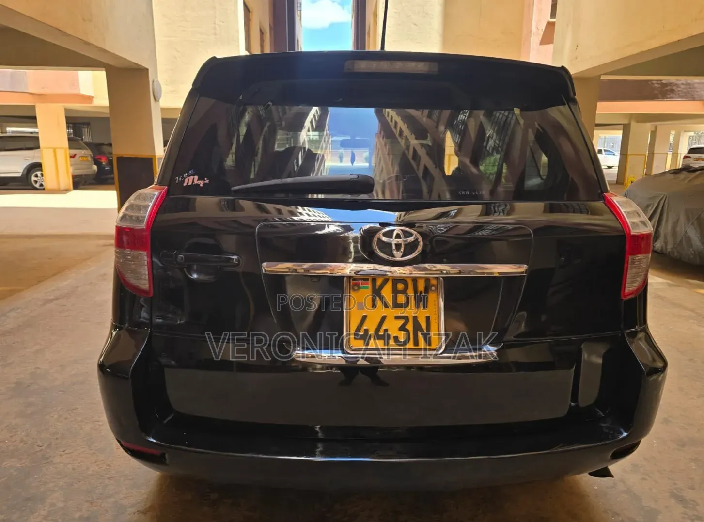 Toyota Vanguard 2007 Black