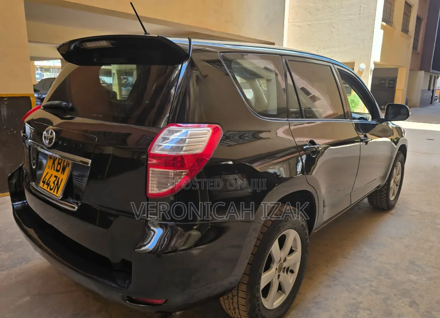 Toyota Vanguard 2007 Black