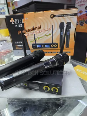 BNK X35 Dual Wireless Microphone System | Professional Sound