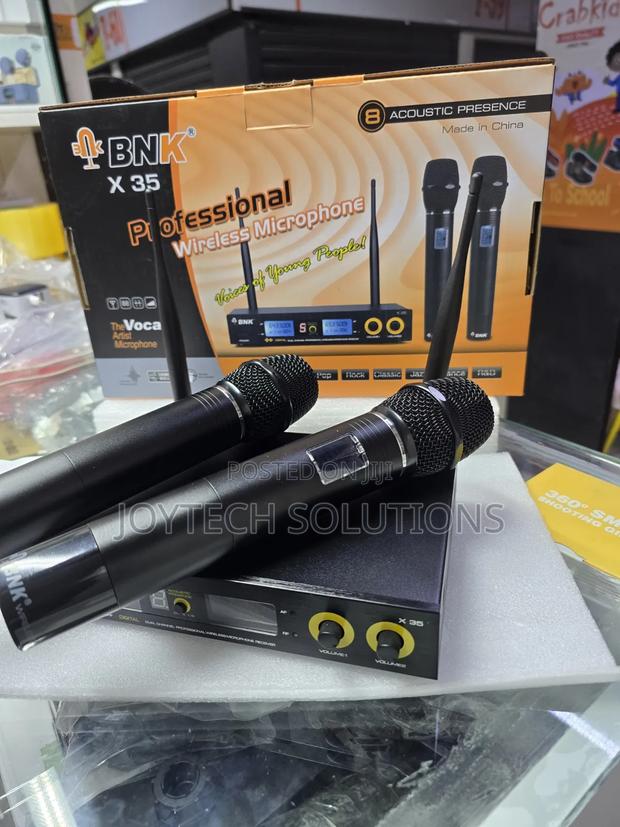 BNK X35 Dual Wireless Microphone System | Professional Sound