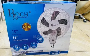 ROCH 16" Wall Fan 1615F – Powerful & Space-Saving Cooling