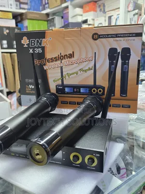 BNK X35 UHF Wireless Microphone | Dual Mic System for Events