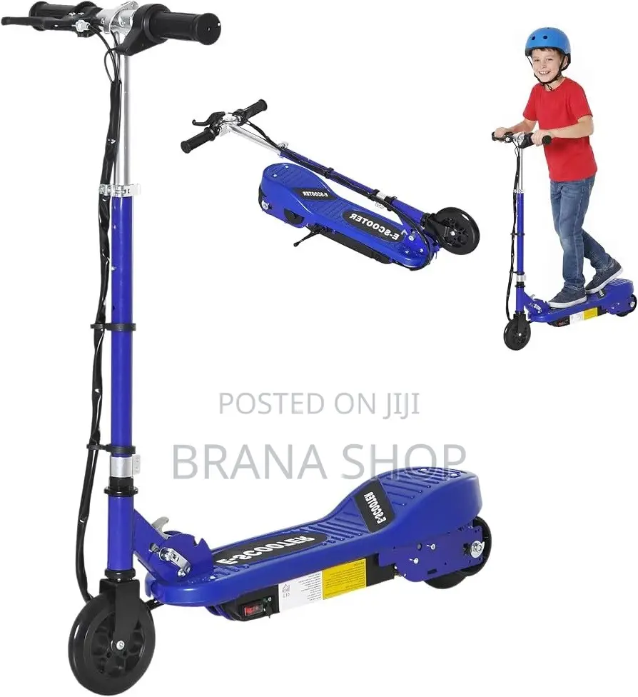 ALPINE SPIRIT Kids Electric Ride on EScooter 2x12v 120W - Blue