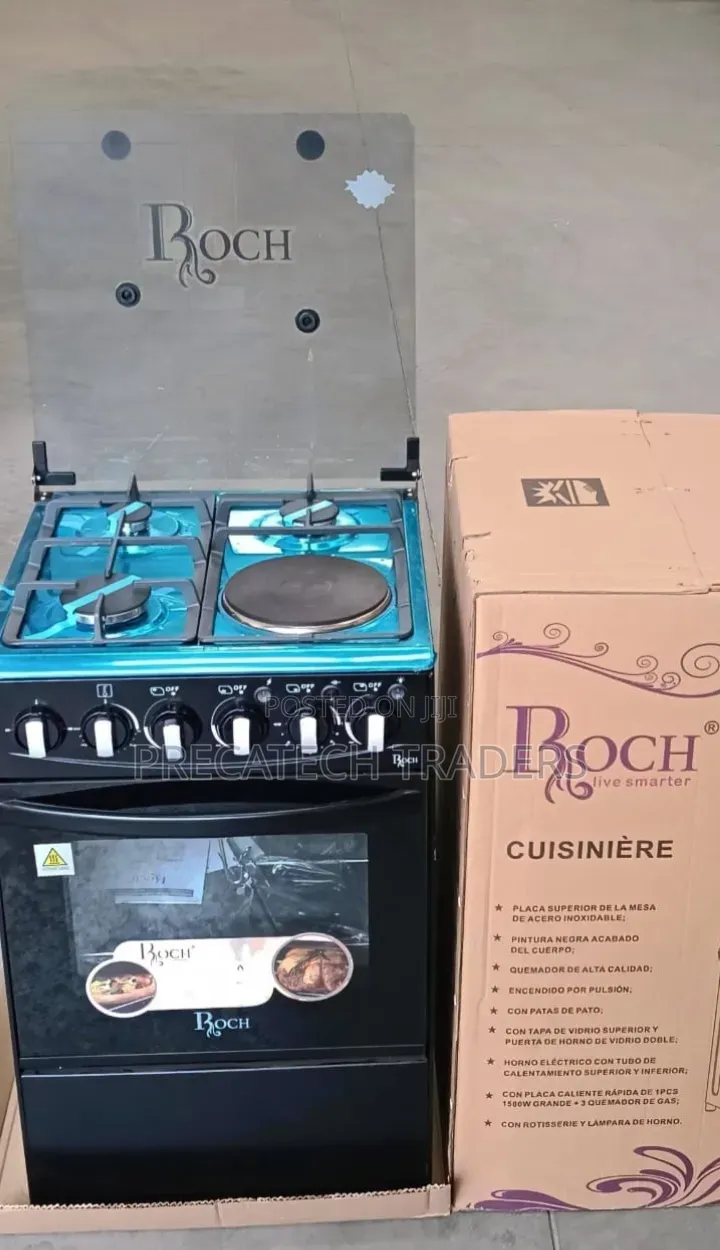 Roch 50x55 3+1 Gas & Electric Standing Cooker