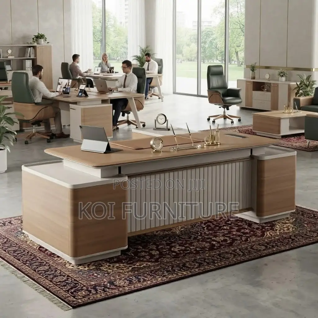 Office Desk; 2.4 Meters Executove CEO Office Desks