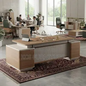 Office Desk; 2.4 Meters Executove CEO Office Desks