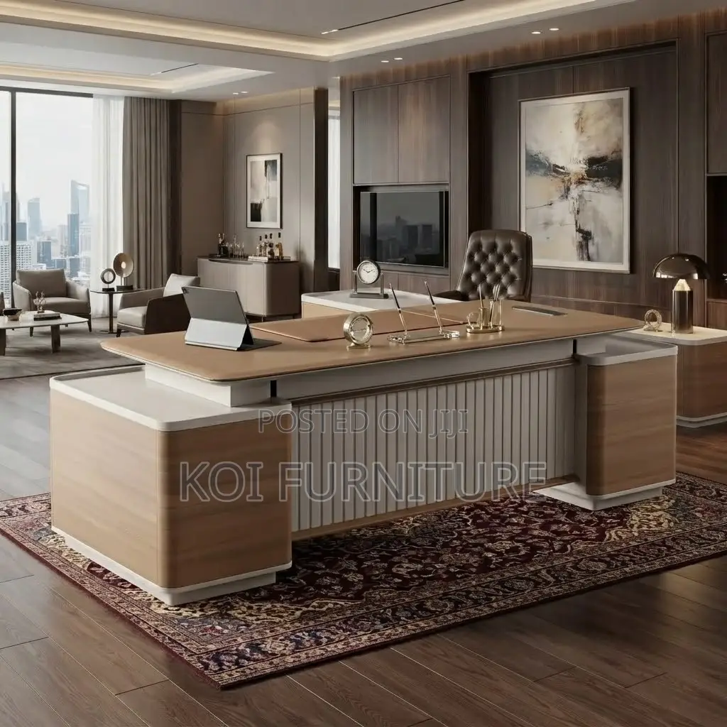 Office Desk; 2.4 Meters Executove CEO Office Desks