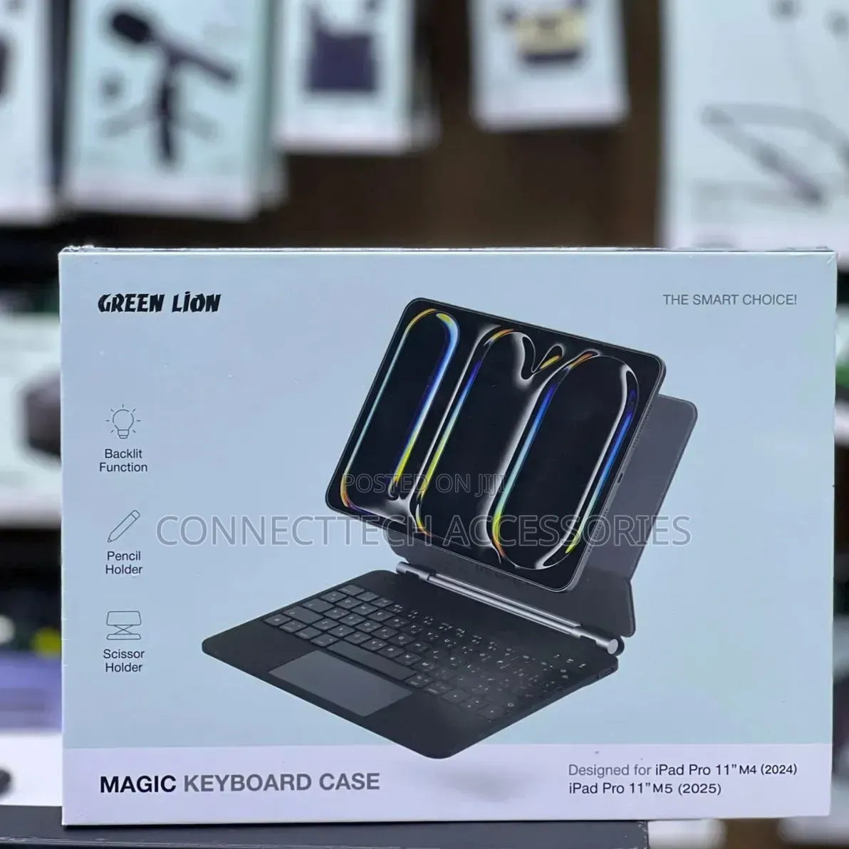 GreenLion Magic Keyboard Case for iPad Pro 11-Inch (M4 2024 / M5 2025)