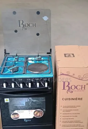 Black Roch 50x55 Cooker With Oven – 3+1