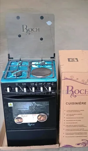 Roch 50x55 Gas Cooker With Electric Hotplate & Oven