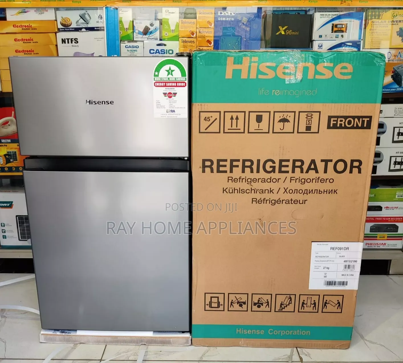 91Litres Double Door Refrigerator