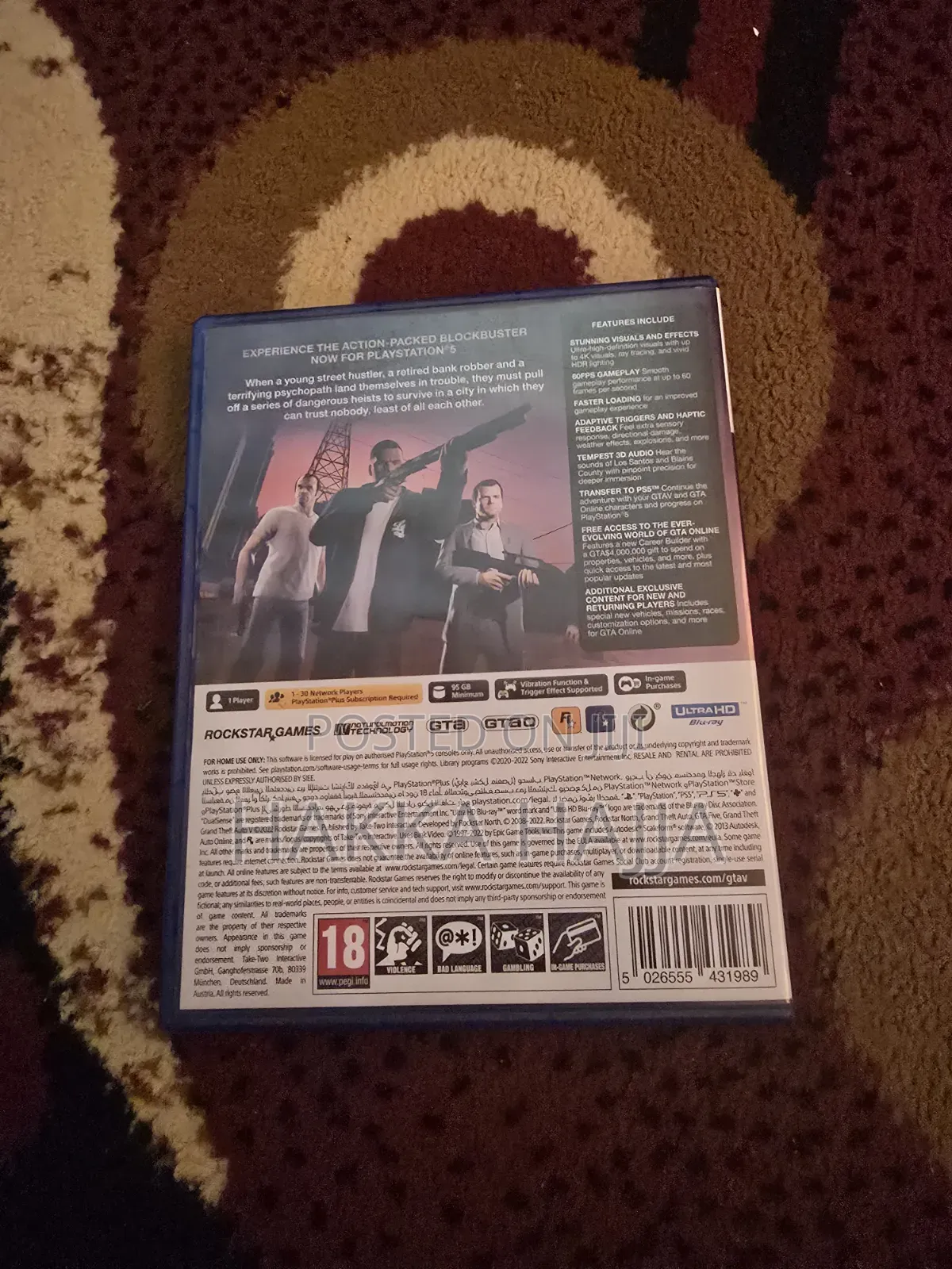 Alan Wake 2 Deluxe Edition Ps5 and Gta5 Ps5 Bundle