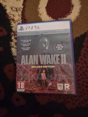 Alan Wake 2 Deluxe Edition Ps5 and Gta5 Ps5 Bundle
